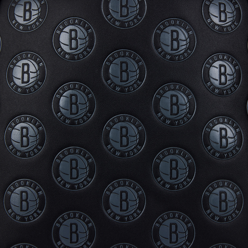 Loungefly: NBA Brooklyn Nets Debossed Logo Mini Backpack (ONLINE ORDER ONLY)