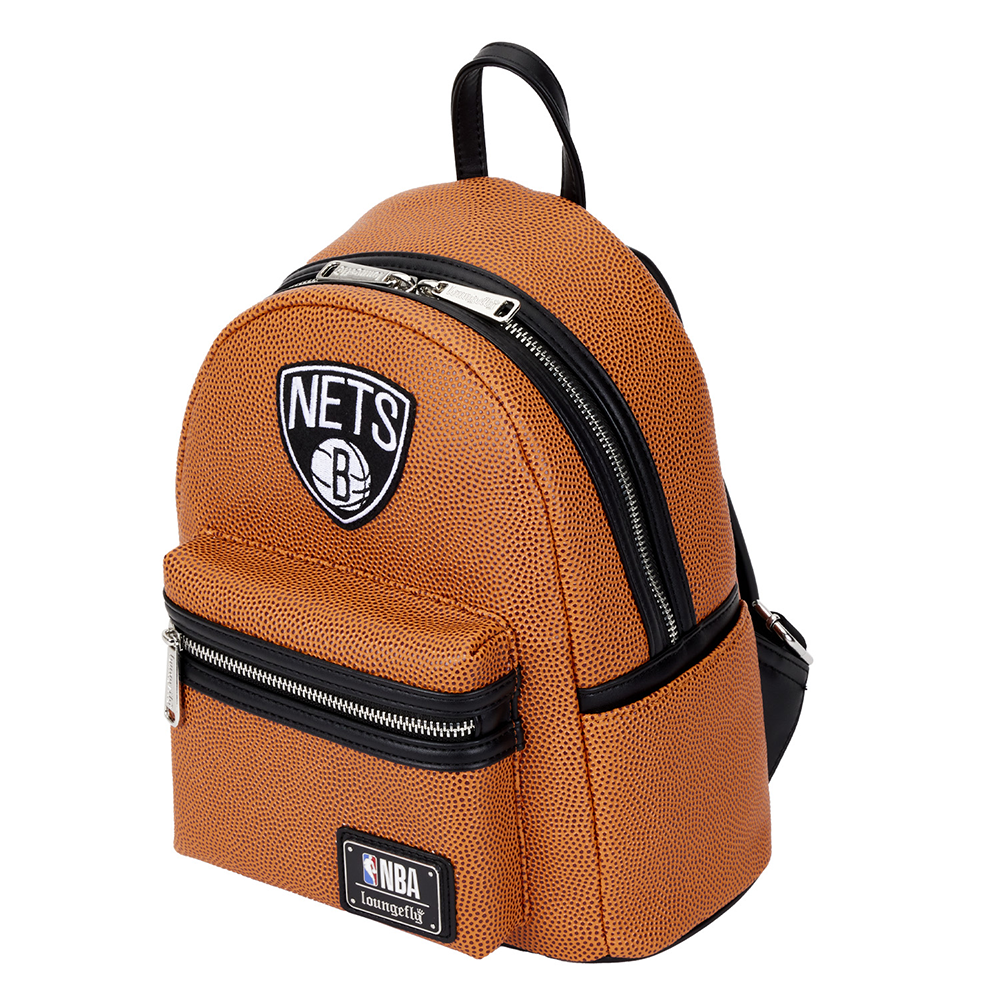 Loungefly: NBA Brooklyn Nets Basketball Mini Backpack (ONLINE ORDER ONLY)