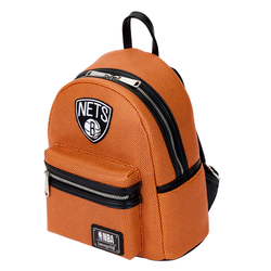 Loungefly: NBA Brooklyn Nets Basketball Mini Backpack (ONLINE ORDER ONLY)