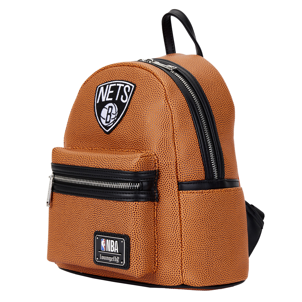 Loungefly: NBA Brooklyn Nets Basketball Mini Backpack (ONLINE ORDER ONLY)