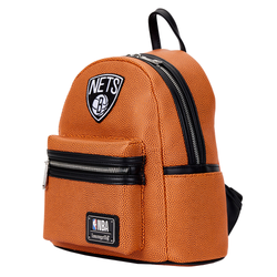 Loungefly: NBA Brooklyn Nets Basketball Mini Backpack (ONLINE ORDER ONLY)
