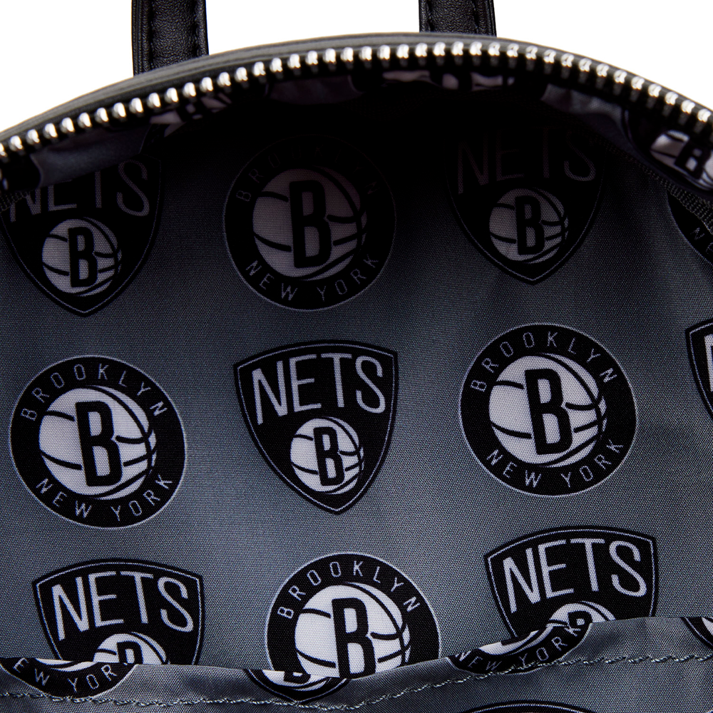 Loungefly: NBA Brooklyn Nets Basketball Mini Backpack (ONLINE ORDER ONLY)