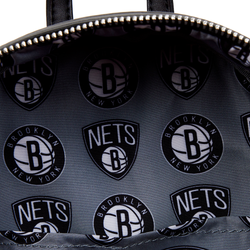 Loungefly: NBA Brooklyn Nets Basketball Mini Backpack (ONLINE ORDER ONLY)