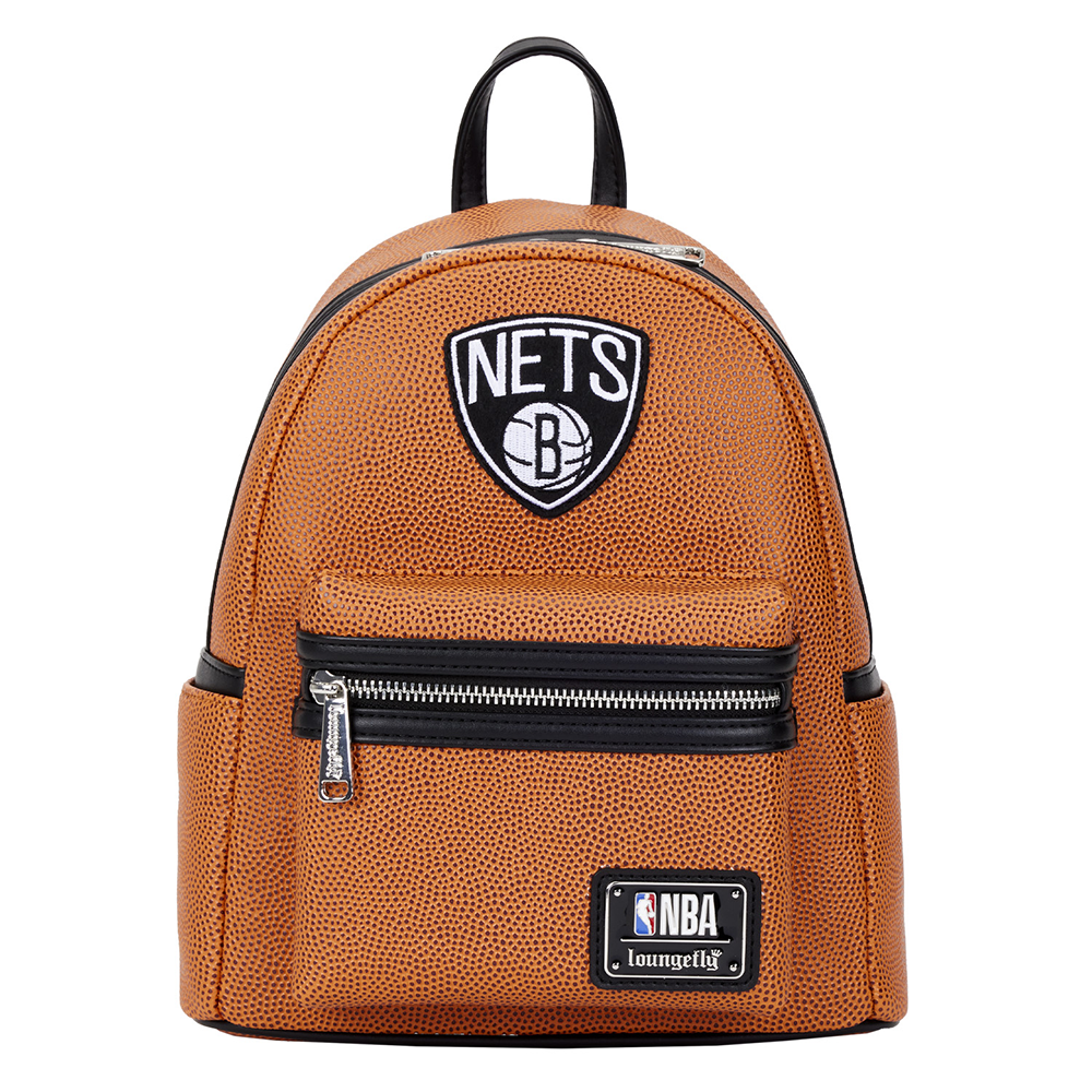Loungefly: NBA Brooklyn Nets Basketball Mini Backpack (ONLINE ORDER ONLY)