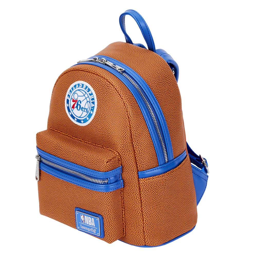 Loungefly: NBA Philly 76ers Basketball Mini Backpack (ONLINE ORDER ONLY)