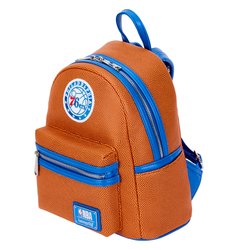 Loungefly: NBA Philly 76ers Basketball Mini Backpack (ONLINE ORDER ONLY)