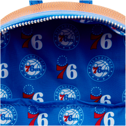 Loungefly: NBA Philly 76ers Basketball Mini Backpack (ONLINE ORDER ONLY)