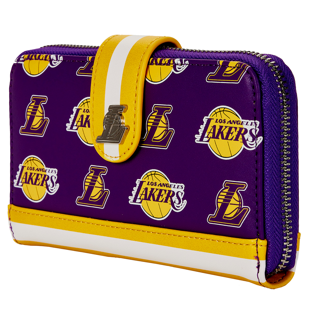 Loungefly: NBA LA Lakers Logo Snap Wallet (ONLINE ORDER ONLY)