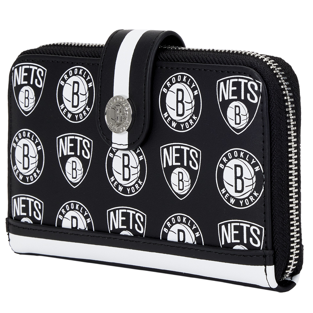 Loungefly: NBA Brooklyn Nets Logo Wallet (ONLINE ORDER ONLY)
