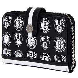 Loungefly: NBA Brooklyn Nets Logo Wallet (ONLINE ORDER ONLY)