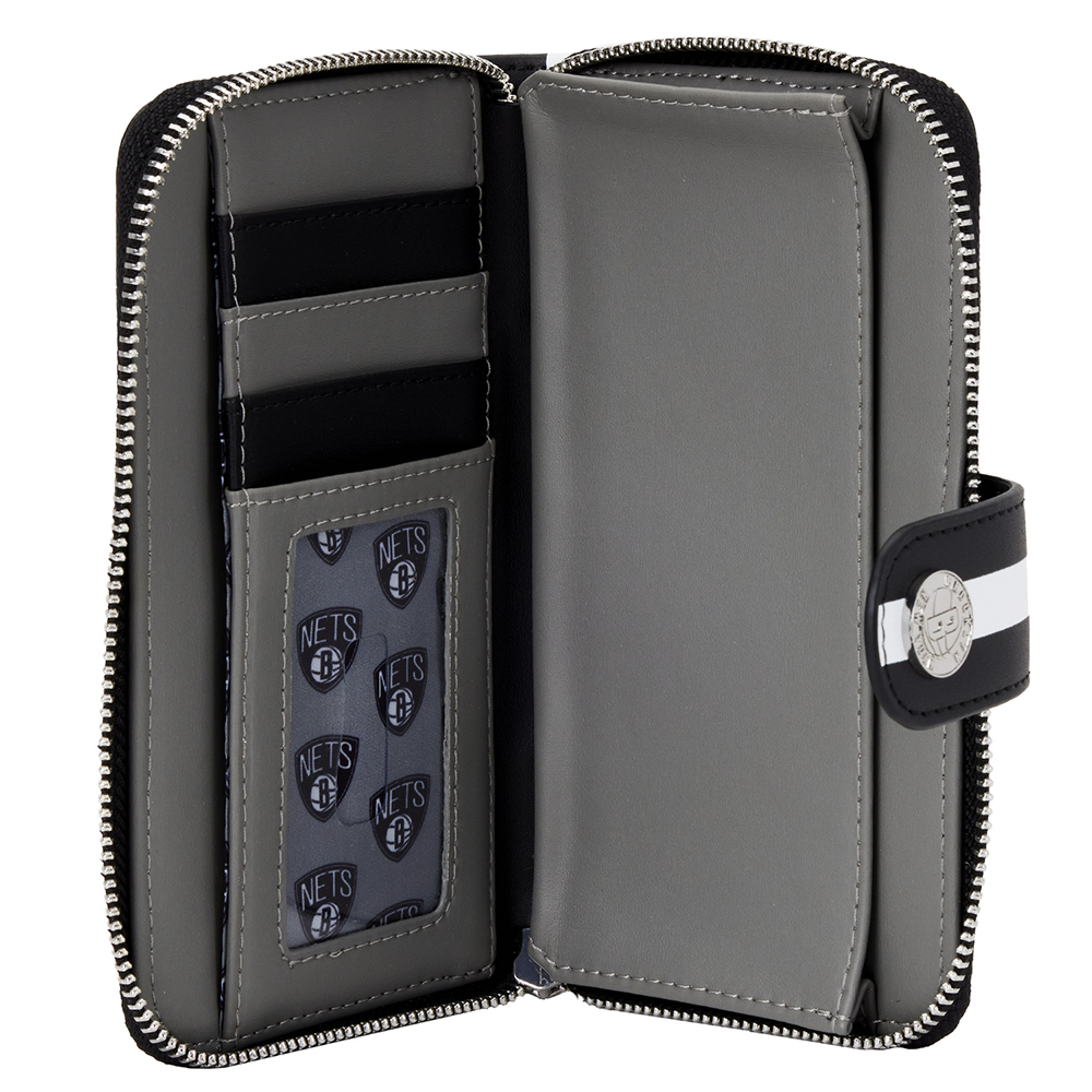 Loungefly: NBA Brooklyn Nets Logo Wallet (ONLINE ORDER ONLY)