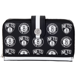 Loungefly: NBA Brooklyn Nets Logo Wallet (ONLINE ORDER ONLY)