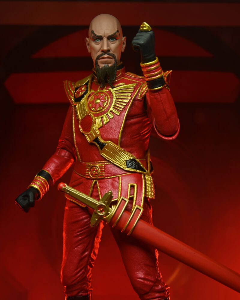 NECA Action Figure: Flash Gordon - Ultimate Ming (Red Military Outfit) (ONLINE ORDER ONLY)
