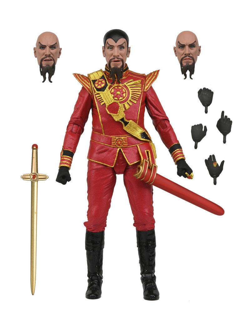 NECA Action Figure: Flash Gordon - Ultimate Ming (Red Military Outfit) (ONLINE ORDER ONLY)