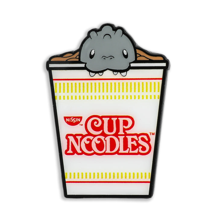 Nissin® Cup Noodles® x Godzilla Enamel Pin 1.5" - Cup 'Zilla (ONLINE ORDER ONLY)