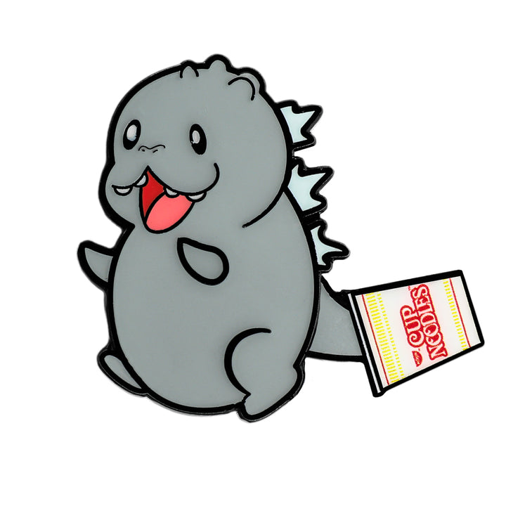Nissin® Cup Noodles® x Godzilla Enamel Pin 1.5" - Mine (ONLINE ORDER ONLY)