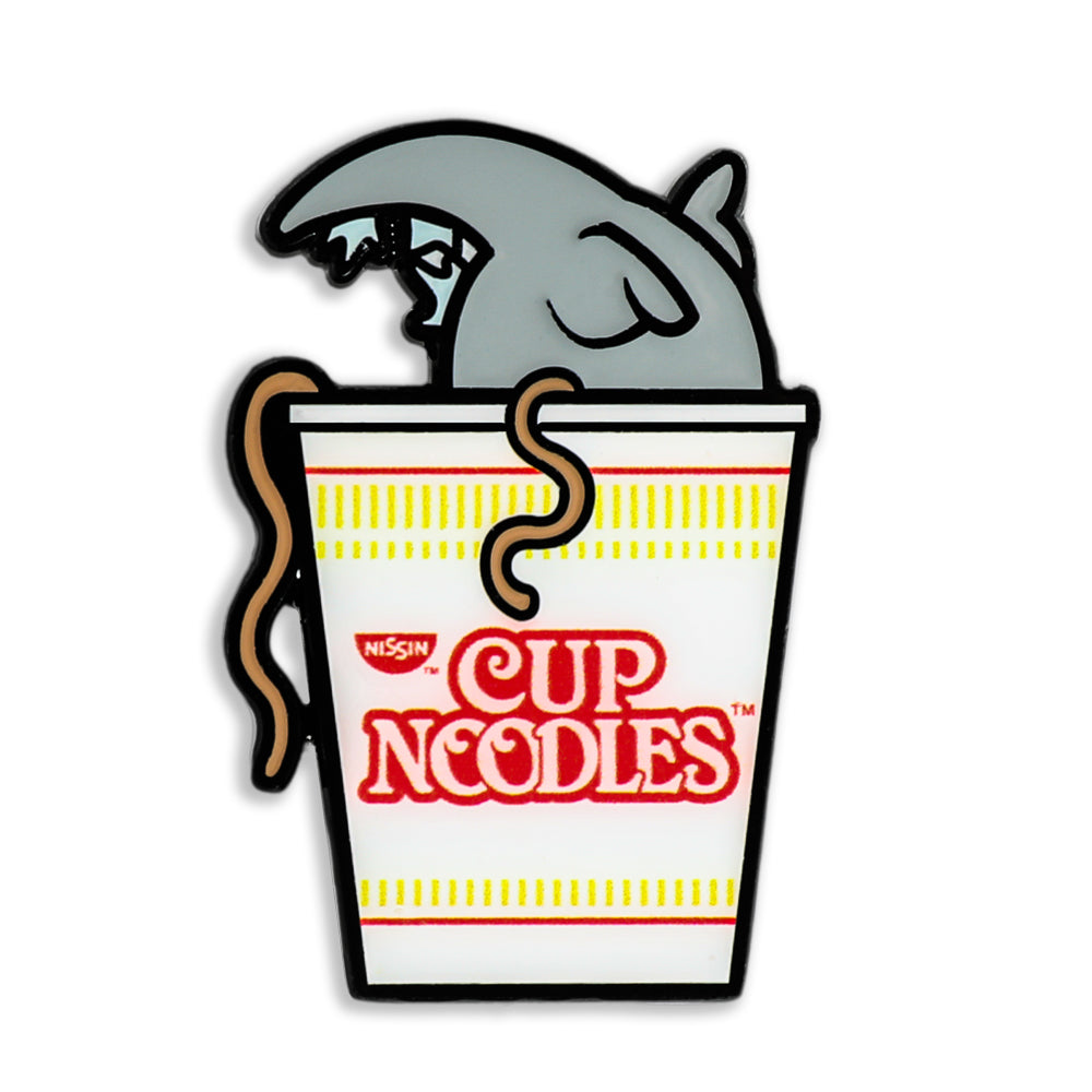 Nissin® Cup Noodles® x Godzilla Enamel Pin 1.5" - All In (ONLINE ORDER ONLY)