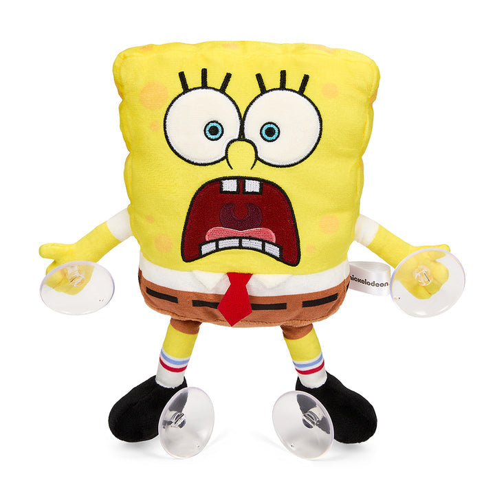 Phunny Plush: SpongeBob SquarePants - Window Clinger 8" - Scared SpongeBob (ONLINE ORDER ONLY)
