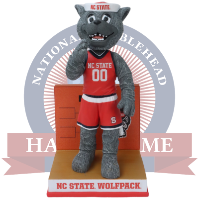 NC State Wolfpack Basketball Mr. Wuf Dancing in March Bobblehead (ONLINE ORDER ONLY)