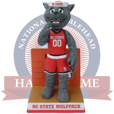NC State Wolfpack Basketball Mr. Wuf Dancing in March Bobblehead (ONLINE ORDER ONLY)