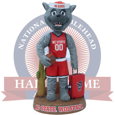 NC State Wolfpack Mr. Wuf Heading to Phoenix Bobblehead (ONLINE ORDER ONLY)