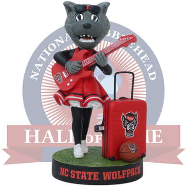 NC State Wolfpack Ms. Wuf Heading to Cleveland Bobblehead (ONLINE ORDER ONLY)