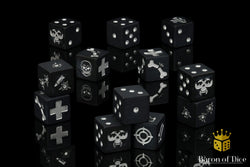 Black Assassin Dice - Skirmish Set (ONLINE ORDER ONLY)
