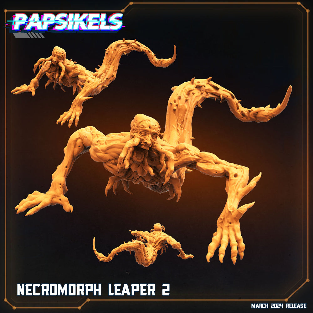 3D Printed Papsikels Necromorph Leapers MARCH 2025 SCIFI 28mm 32mm (Online Only)
