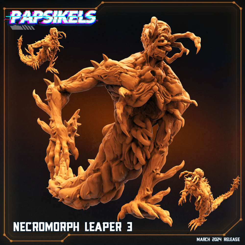 3D Printed Papsikels Necromorph Leapers MARCH 2025 SCIFI 28mm 32mm (Online Only)