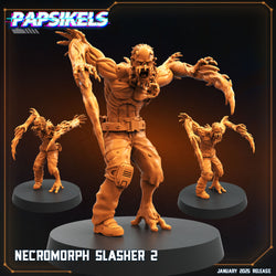 3D Printed Papsikels Necromorph Slashers Set January 2025 - Scifi 28mm 32mm (Online Only)