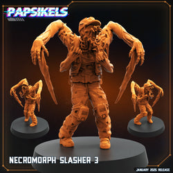 3D Printed Papsikels Necromorph Slashers Set January 2025 - Scifi 28mm 32mm (Online Only)