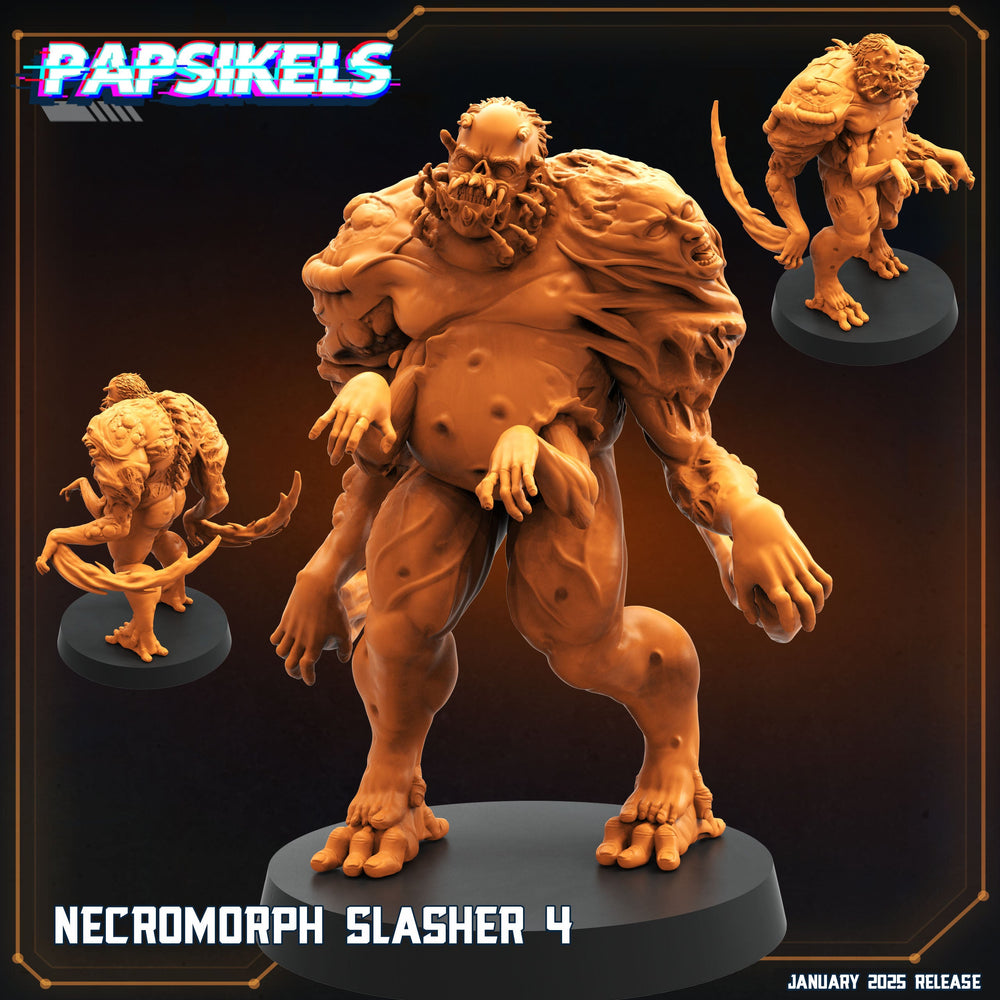 3D Printed Papsikels Necromorph Slashers Set January 2025 - Scifi 28mm 32mm (Online Only)