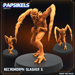 3D Printed Papsikels Necromorph Slashers Set January 2025 - Scifi 28mm 32mm (Online Only)