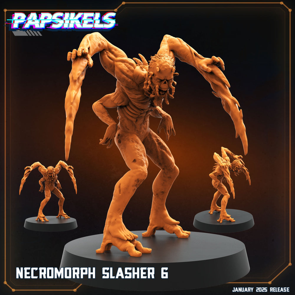 3D Printed Papsikels Necromorph Slashers Set January 2025 - Scifi 28mm 32mm (Online Only)