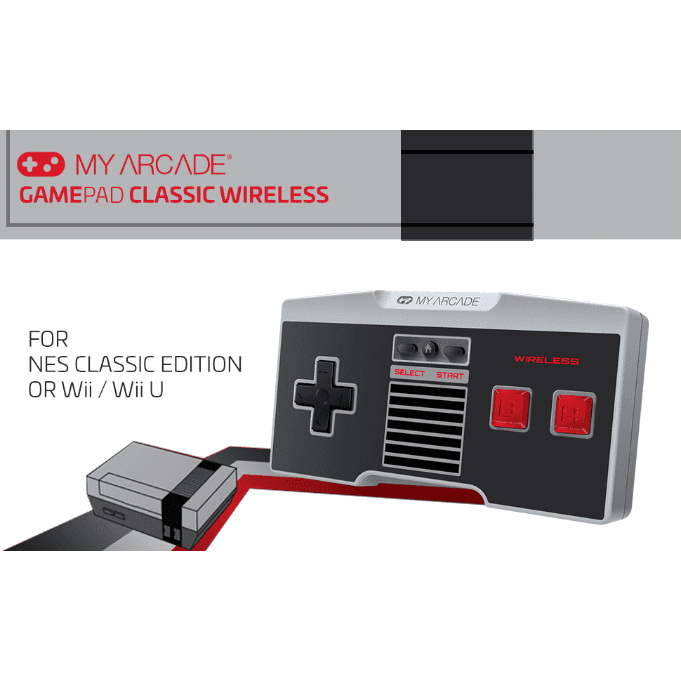 My Arcade GamePad Classic - Wireless Game Controller - (NEW) (Online Order Only)