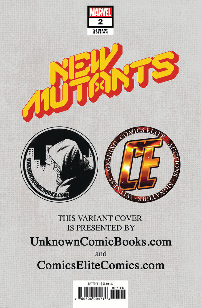 NEW MUTANTS #2 MICO SUAYAN EXCLUSIVE VAR DX (11/27/2019) (Online Only)