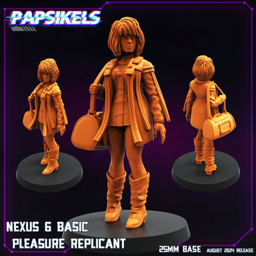 3D Printed Papsikels August 2024 Cyberpunk Nexus 6 Set 28mm 32mm (Online Only)