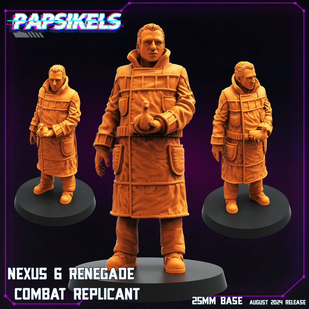 3D Printed Papsikels August 2024 Cyberpunk Nexus 6 Set 28mm 32mm (Online Only)