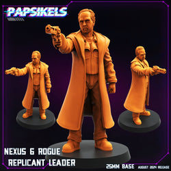 3D Printed Papsikels August 2024 Cyberpunk Nexus 6 Set 28mm 32mm (Online Only)