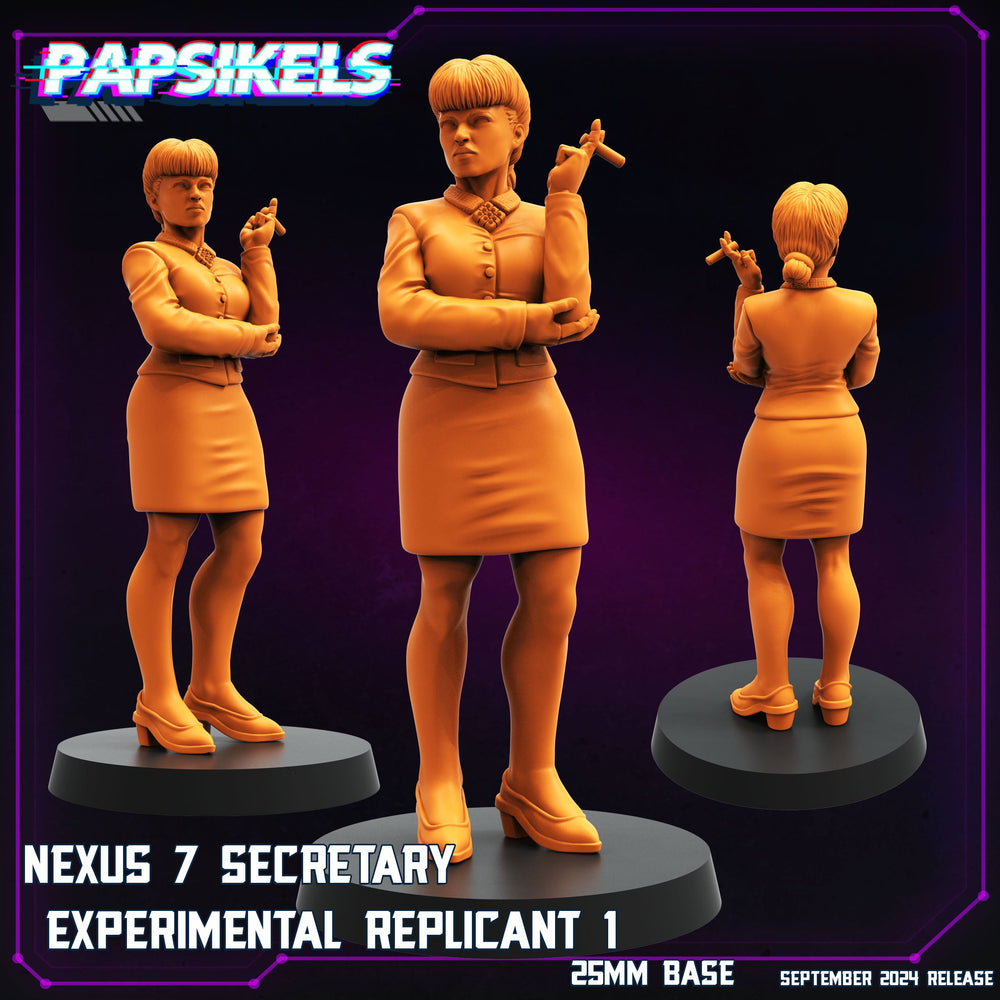 3D Printed Papsikels Nexus 7 Experimental Replicant Set SEPTEMBER 2024 CYBERPUNK 28mm 32mm (Online Only)