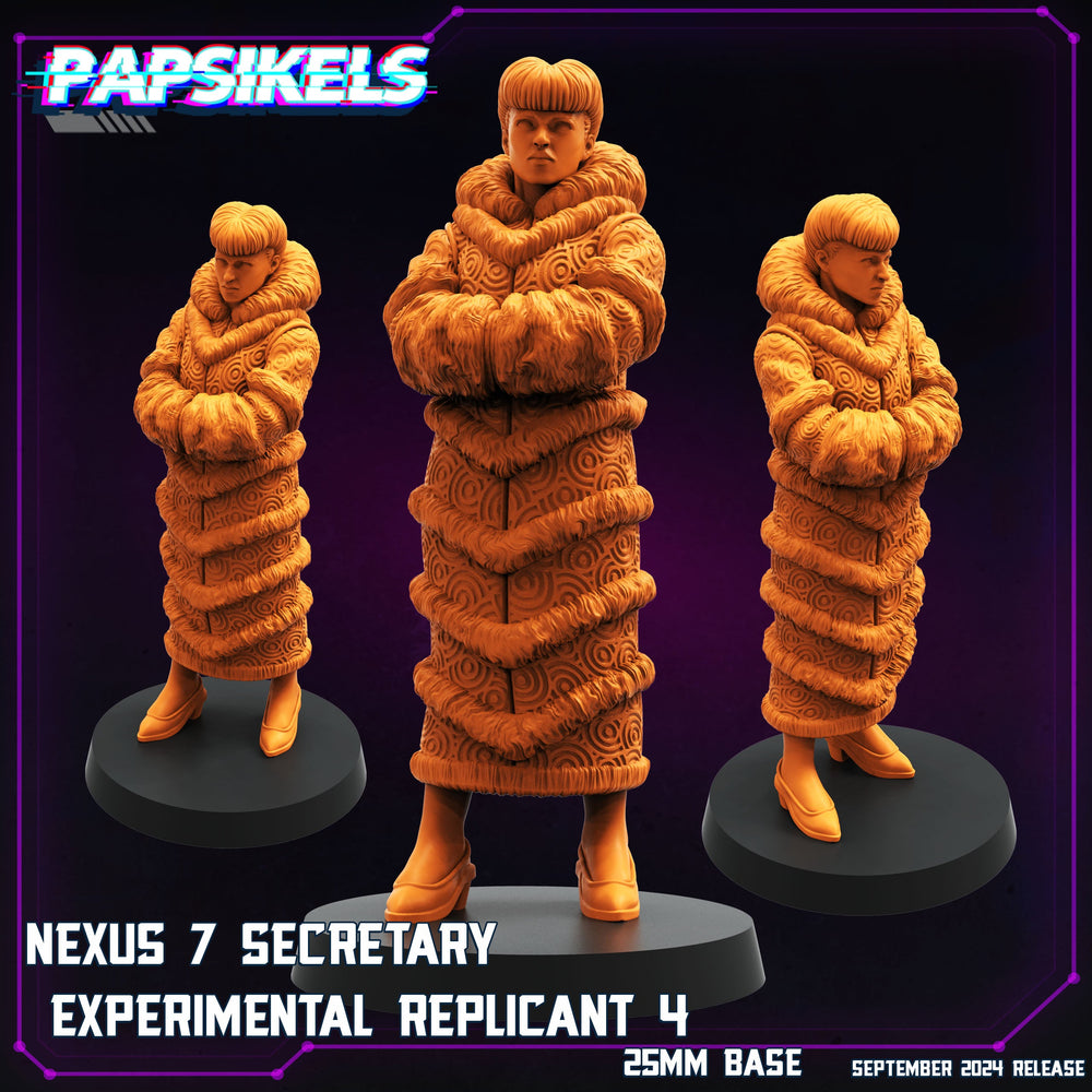 3D Printed Papsikels Nexus 7 Experimental Replicant Set SEPTEMBER 2024 CYBERPUNK 28mm 32mm (Online Only)