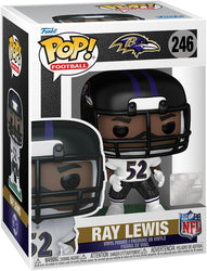 NFL Legends Ravens Ray Lewis Funko Pop! Vinyl Figure #246 with Funko Protector (ONLINE ORDER ONLY)