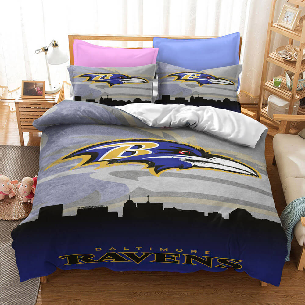 NFL Rugby Team Bedding Set Pattern Quilt Cover Without Filler (Online Order Only)