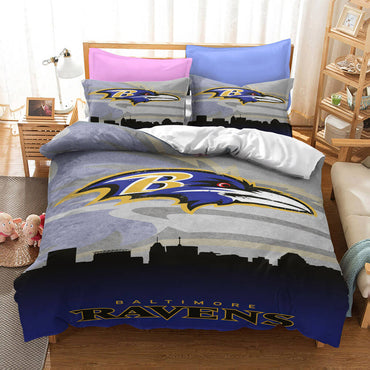 NFL Rugby Team Bedding Set Pattern Quilt Cover Without Filler (Online Order Only)