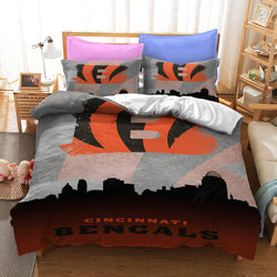 NFL Rugby Team Bedding Set Pattern Quilt Cover Without Filler (Online Order Only)