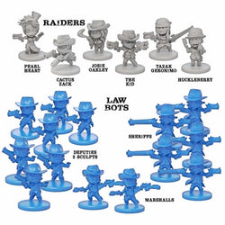 NJD020100 Rail Raiders Infinite Western Miniatures Board Game (ONLINE ORDER ONLY)