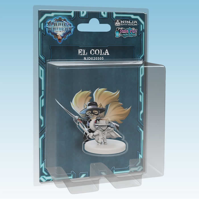NJD020305 El Cola Rail Raiders Infinite Expansion Miniature Ninja Division (ONLINE ORDER ONLY)