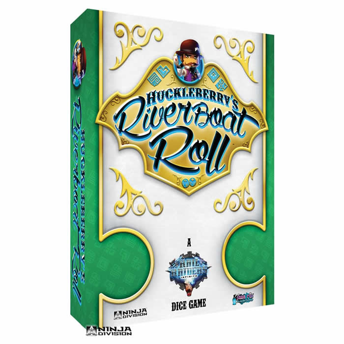 NJD020401 Huckleberrys Riverboat Roll Dice Game Ninja Division (ONLINE ORDER ONLY)