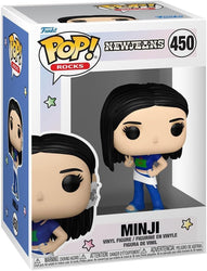 NewJeans (NJZ) Minji Funko Pop Vinyl Figure #450 with Funko Protector (Online Order Only)