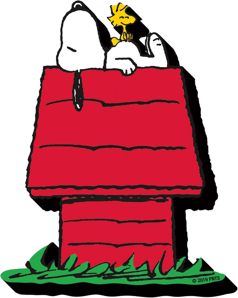 Aquarius Magnets: Funky Chunky Magnet - Peanuts - Snoopy - Dog House (ONLINE ORDER ONLY)